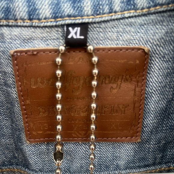 Wolfgang’s Design By Dragonfly Denim Jacket Bob Marley XL - Picture 10 of 10